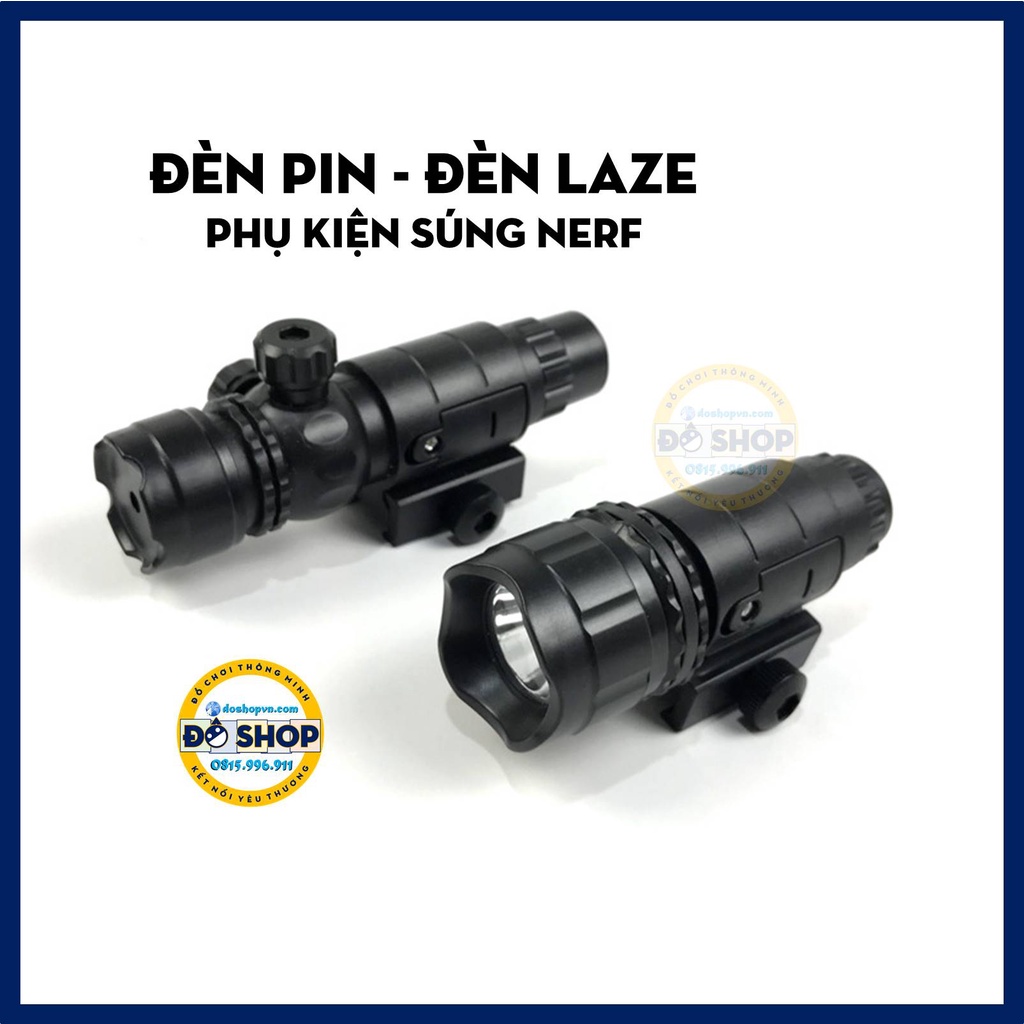 Phụ Kiện Đồ Chơi Nerf - Đèn Pin, Đèn Laze