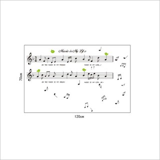 Decal dán tường âm nhạc AY7106