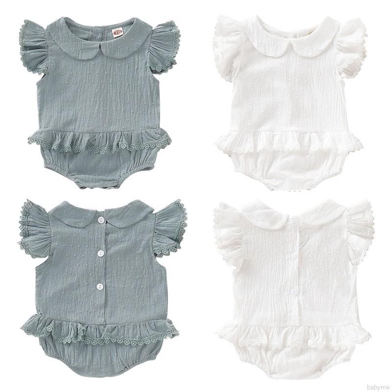 Set áo liền quần kèm băng đô xinh xắn dành cho bé gái