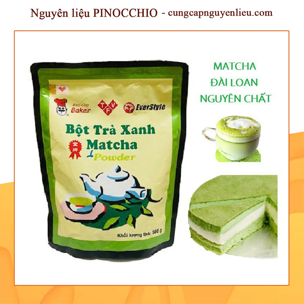 BỘT TRÀ XANH ĐÀI LOAN MATCHA 500GR