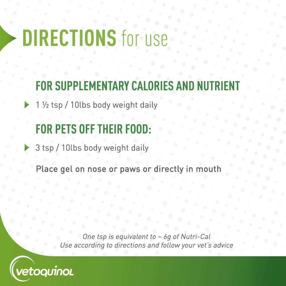 ✨Vetoquinol Nutri Gel Cao Cấp Dinh Dưỡng cho chó mèo - Vetoquinol Nutri-Cal Oral Gel Dog & Cat Supplement 120,5g