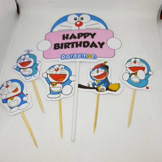 Doraemon Giấy Dán Tường Trang Trí Hình Doremon Xinh Xắn