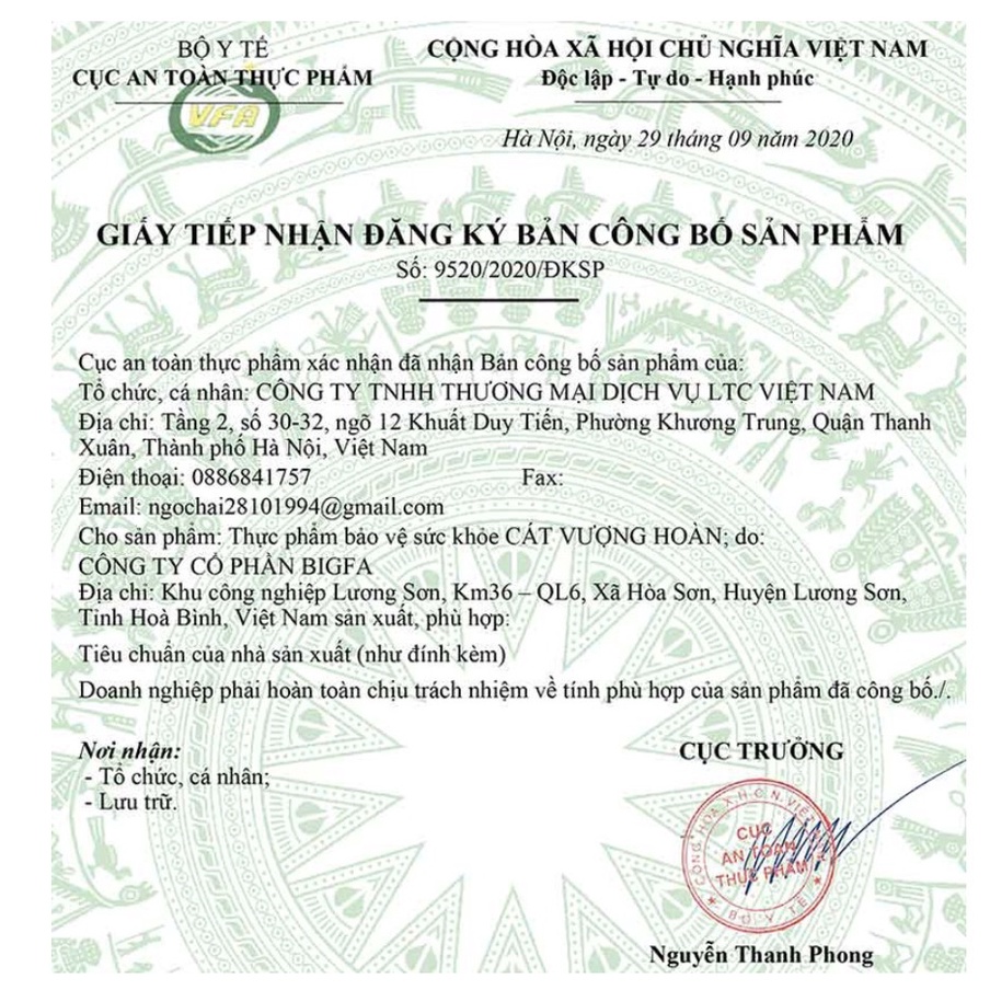 Cát vượng hoàn chính hãng, cát vượng hoàn viêm xoang chính hãng 100%