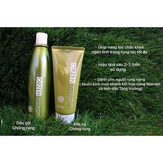 MẶT NẠ CHỐNG RỤNG TÓC OrZen obsidian Hàn Quốc (ORZEN ORGAHEALING DEEP MASK)