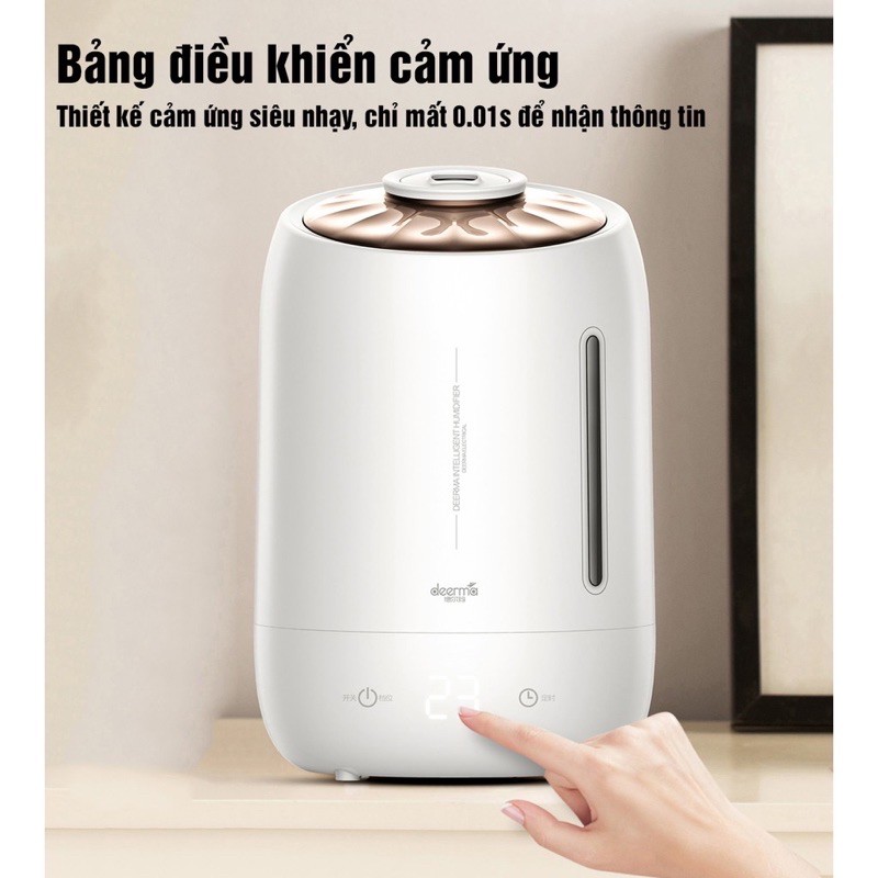 Máy Phun Sương Khuếch Tán Tinh Dầu Siêu Âm Chính Hãng Midea,Deema 3,5L