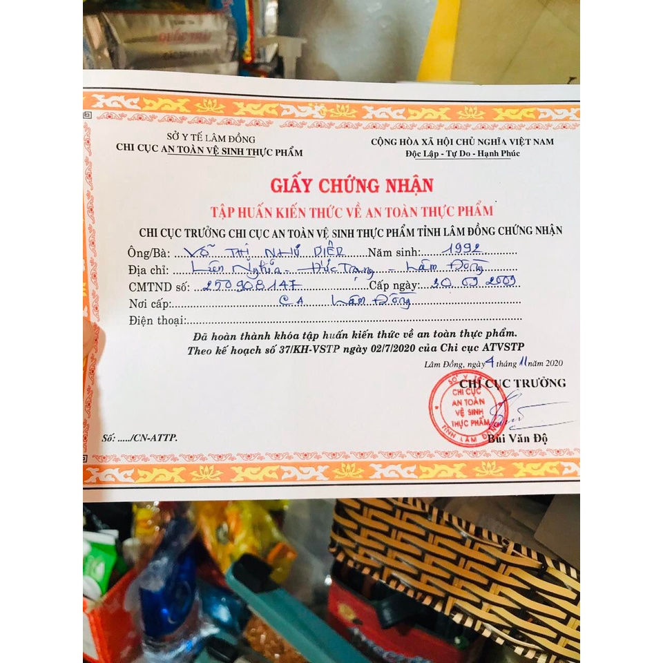 Khoai lang sấy mật ong đặc sản ĐÀ LẠT 500g