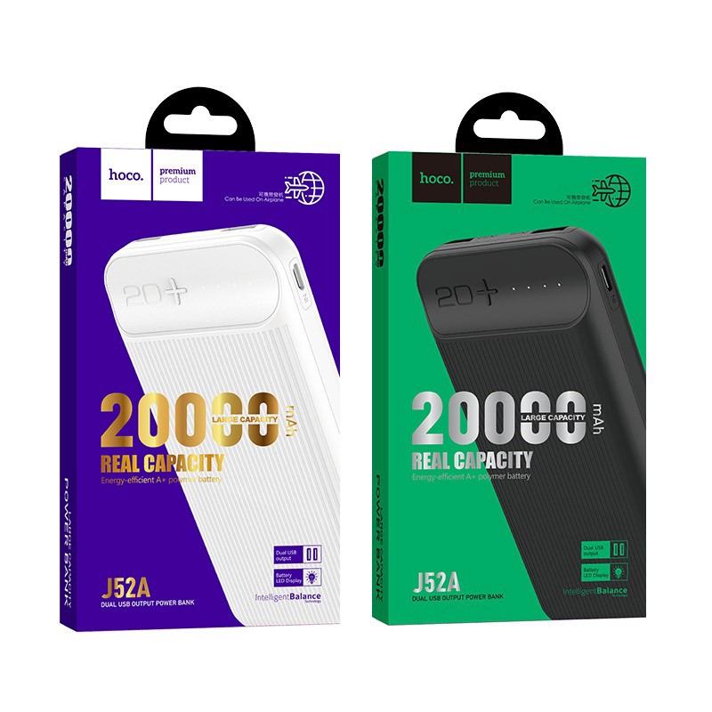 Pin Sạc Dự Phòng HOCO 20.000mAh-J52A