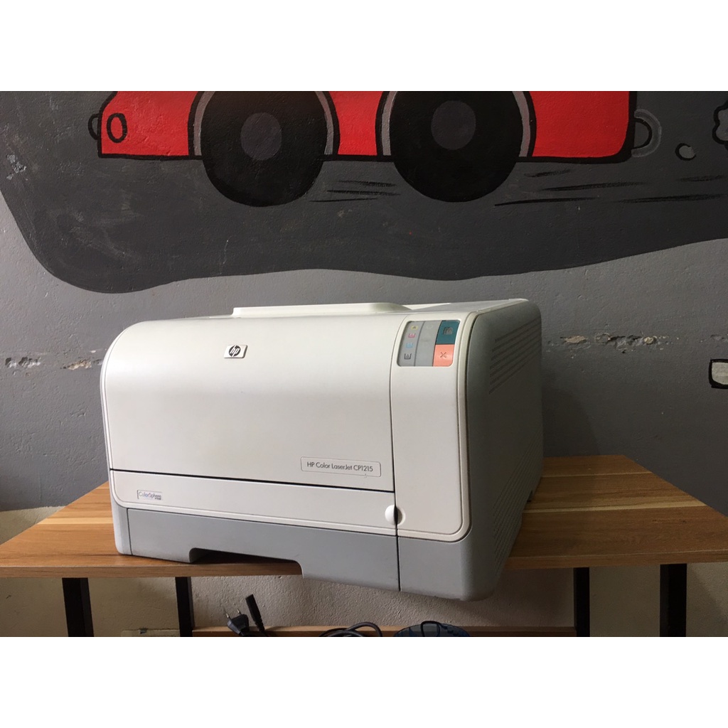 MÁY IN MAU HP COLOR LASERJET CP1215 IN ẢNH IN A4 MÀU