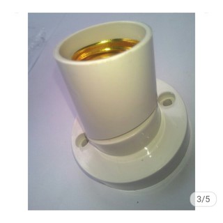 Đuôi bóng đèn E27 ngồi tường.