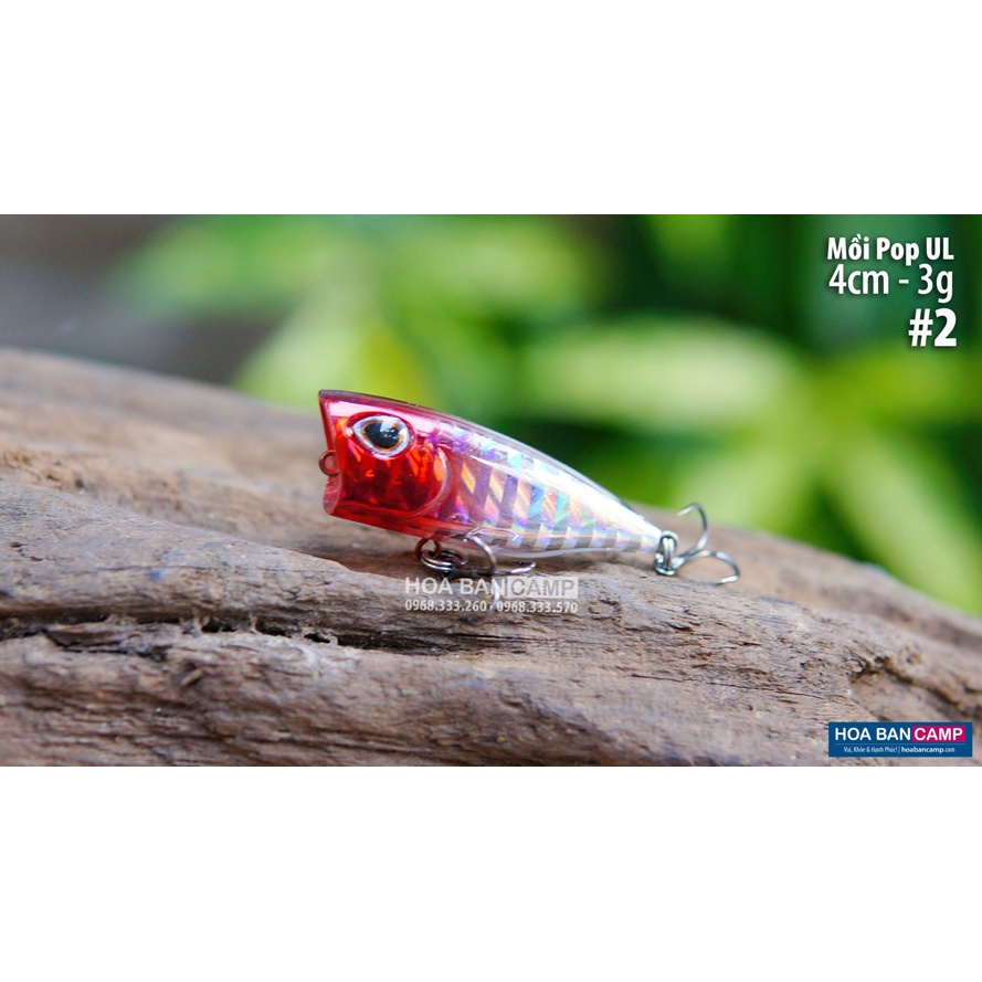 Mồi Pop UL Fishing Lure | 4cm - 3g