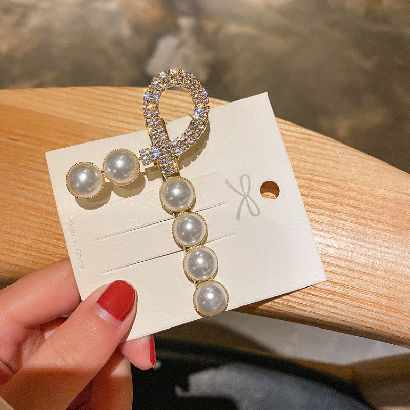 Kẹp tóc thiết kế kiểu hình học thời trang dành cho nữ