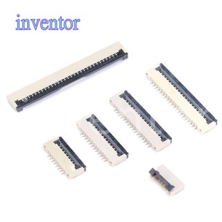 Set 10 cái linh kiện điện tử 0.5mm / 1mm FPC FFC đế phẳng nối dây cáp 4P 5P 6P 8P 10P 12P 14P 16P 20P 22P 24P 30P 34P