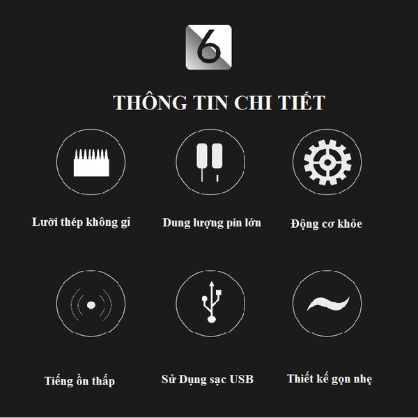 Tông đơ cắt tóc Chắn Viền Vintage T9 Chính Hãng Sạc Điện, Pin Cực Bền,cao cấp
