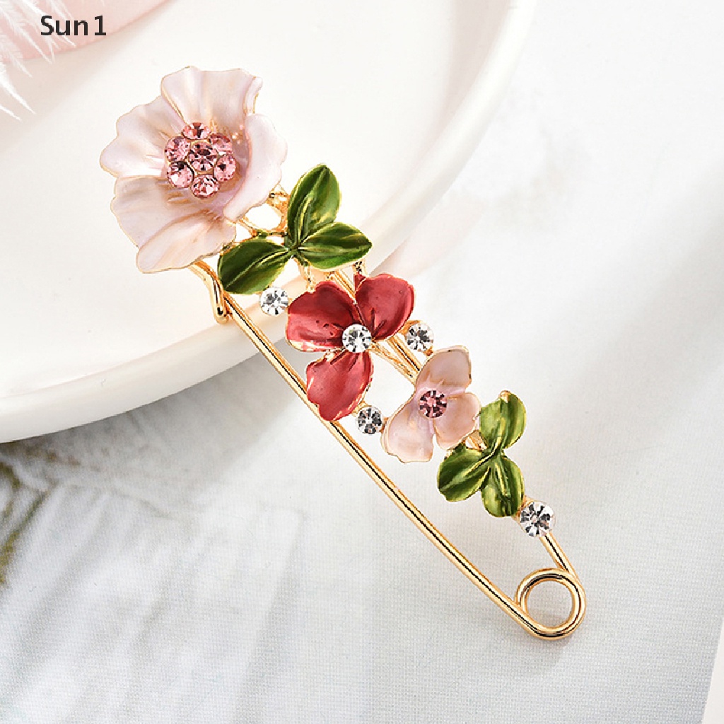 Ghim Cài Áo Hình Hoa Hướng Dương Đính Đá Thời Trang Dành Cho Nữ 1 &gt;