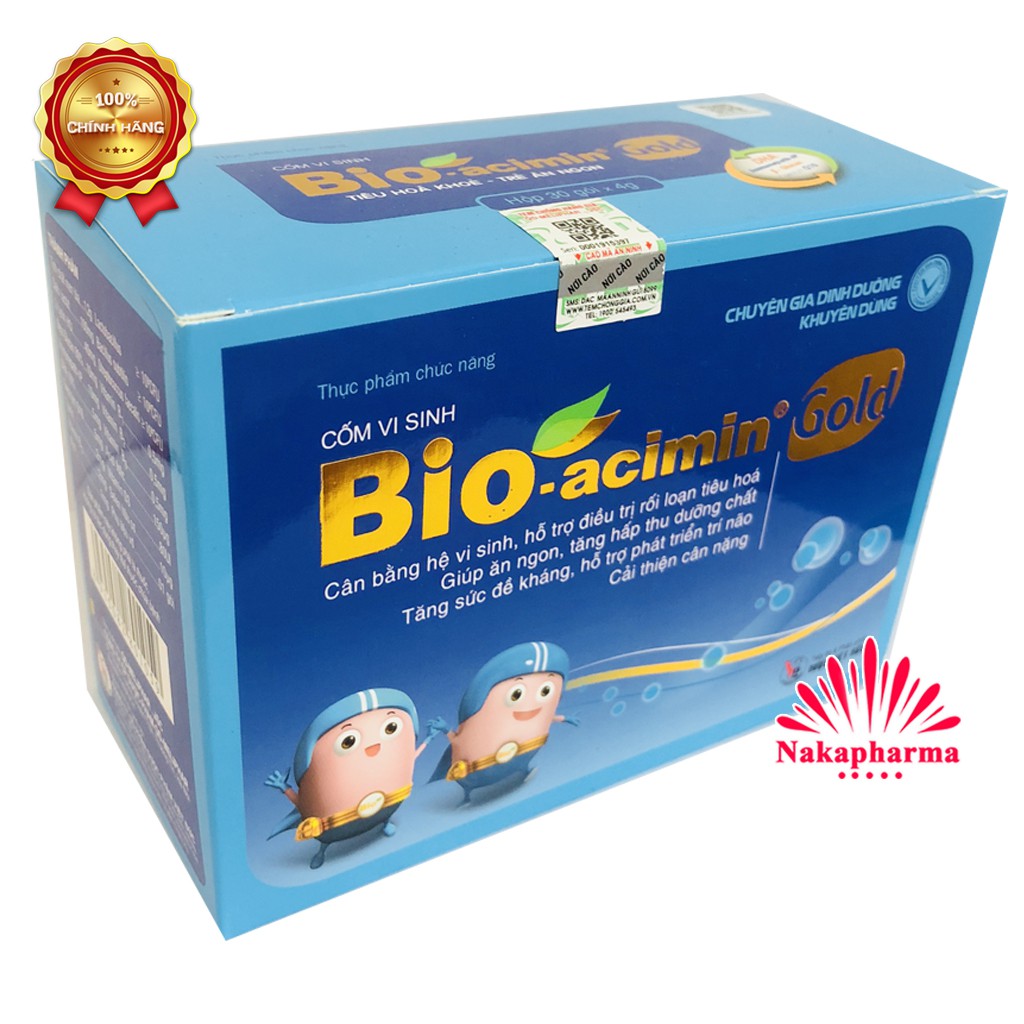 ✔️️️ Cốm vi sinh BioAcimin Fiber và BioAcimin Gold+ - Hỗ trợ tiêu hóa, tăng hấp thu, sức đề kháng tốt Bio-Acimin