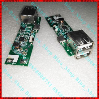 Mạch sạc dự phòng 5V2A 2 cổng USB cũ tháo box