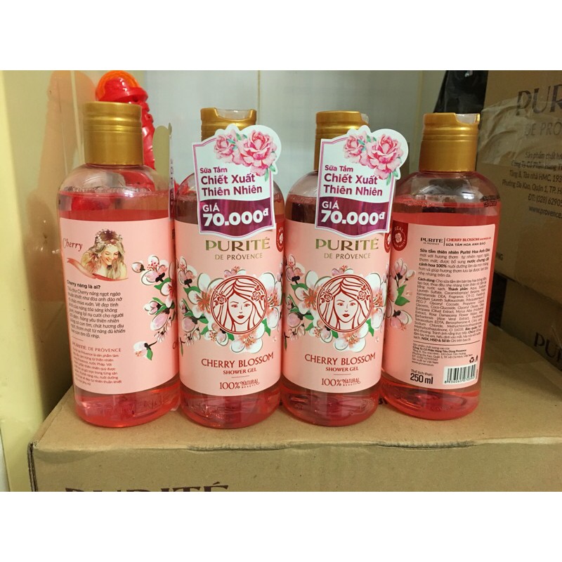 Sữa Tắm Purité Sáng Mịn Hoa Anh Đào 250ml | BigBuy360 - bigbuy360.vn