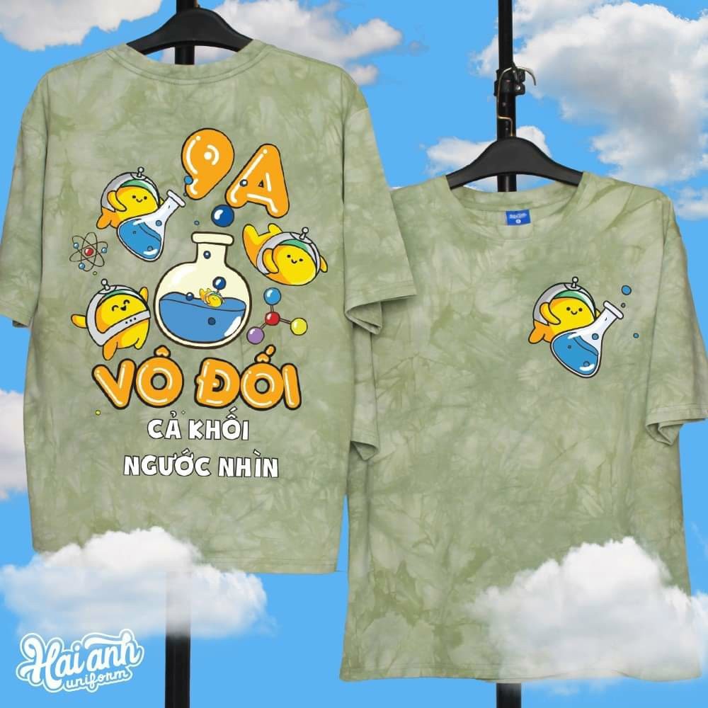ÁO LOANG 3D IN TOÀN THÂN, ÁO LỚP IN DẠ QUANG ÁO NHÓM TRƯỜNG HỌC