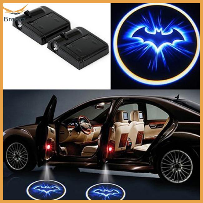 Đèn Led Chiếu Logo Không Dây Gắn Cửa Xe Hơi