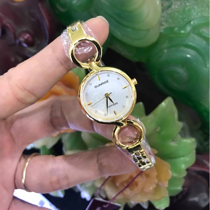 Đồng hồ nữ SUNRISE 9928SA full hộp thẻ chính hãng, kính sapphire chống xước