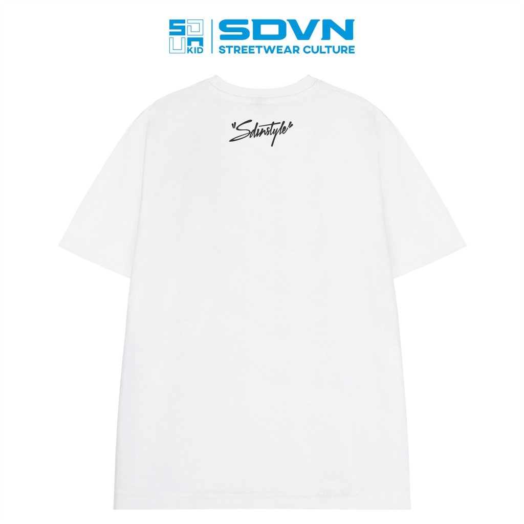 Áo Thun Trẻ Em - Cotton 100% Unisex form rộng Local Brand SDVN POOL PARTY