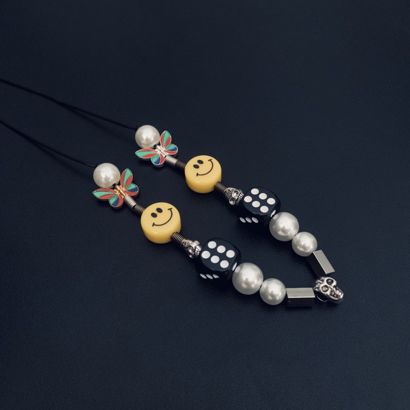 Dây Chuyền Mặt Hình Xúc Xắc Phong Cách Harajuku Cá Tính