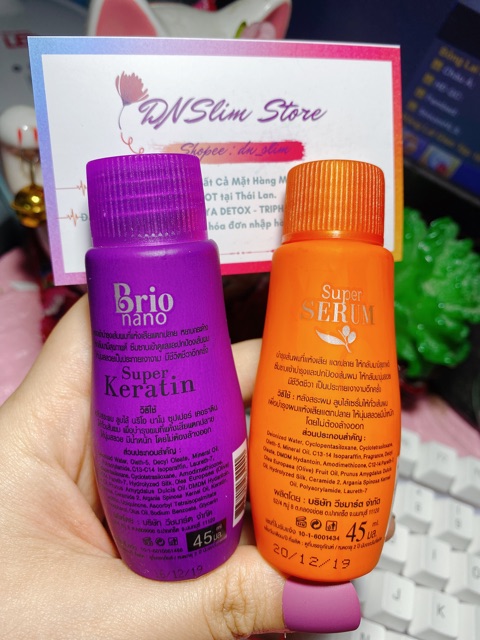 Serum Huyết Thanh Dưỡng Tóc Bio Super Keratin