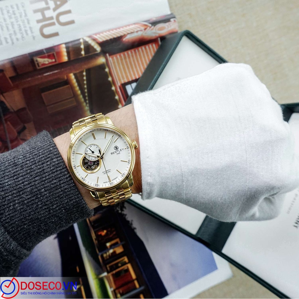 Đồng hồ nam Bentley open heart BL1832-25MKWI-AMK-T