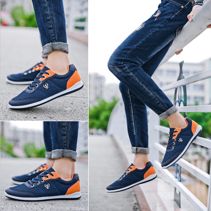 GIÀY NAM, Giày sneaker nam thể thao Quảng Châu, phong cách - GN303