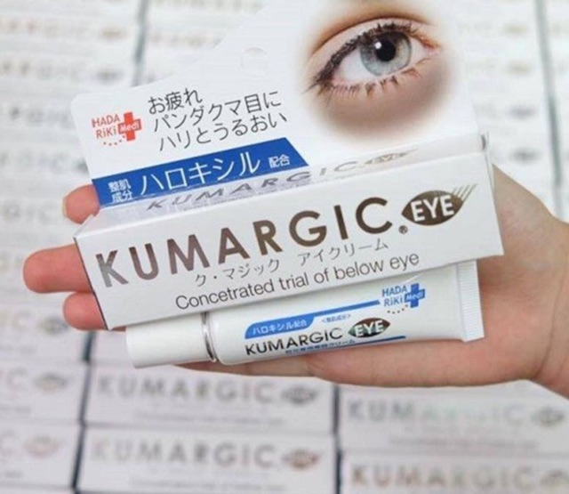 Kem giảm thâm vùng mắt Kumargic mẫu mới