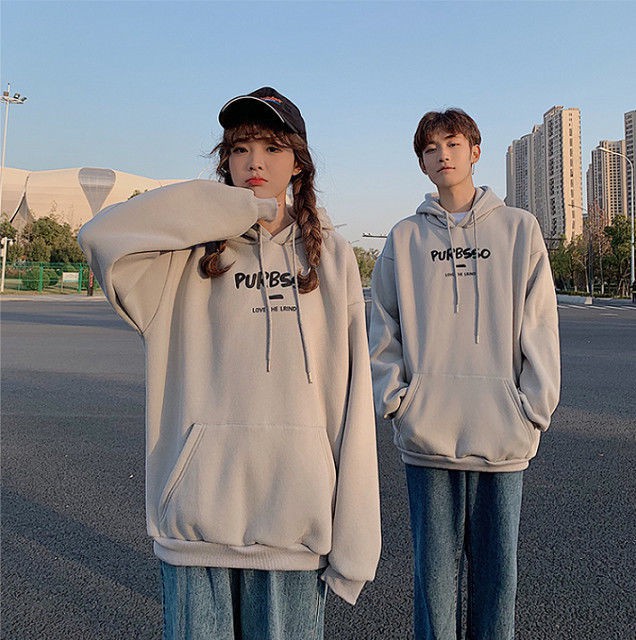 Áo Hoodie Tay Dài Kiểu Dáng Đơn Giản Trẻ Trung Cho Cặp Đôi | BigBuy360 - bigbuy360.vn