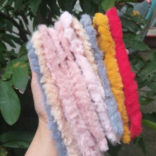 Bờm cài tóc tai thỏ dễ thương (Ảnh thật)