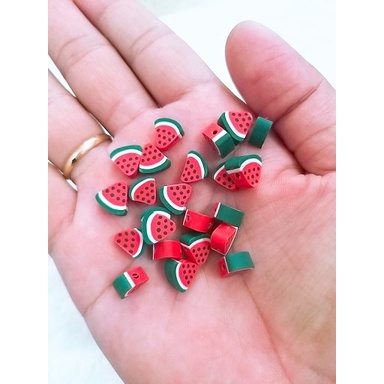 Sỉ 1 set 20 mặt đất sét xỏ ngang hình dễ thương : 20 cái = 25k