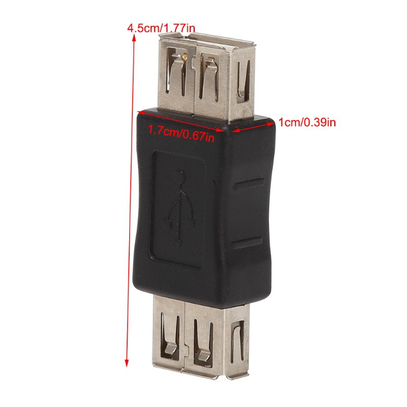 Đầu Chuyển Đổi Từ Cổng Usb 2.0 Type A Sang Đầu Cái