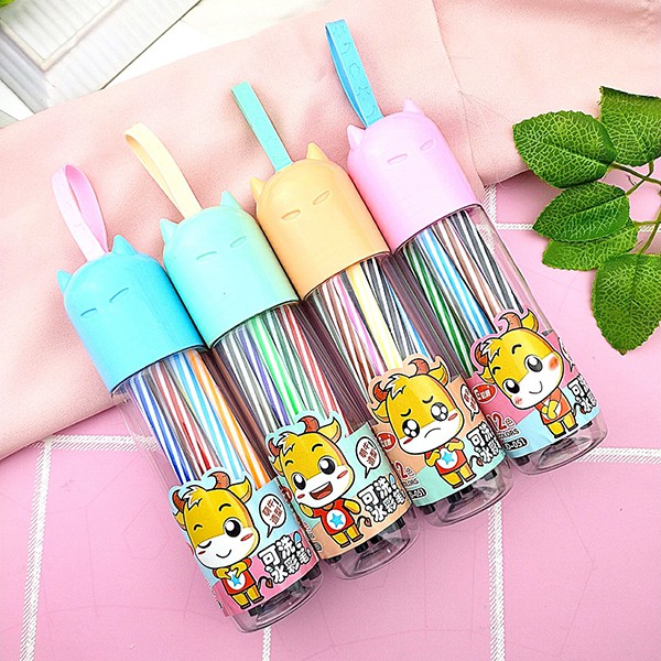 Bộ 12 bút lông màu vẽ cho bé siêu cute, giá cực rẻ ✔️ FREESHIP 🚛 - Nguyễn Thùy Store