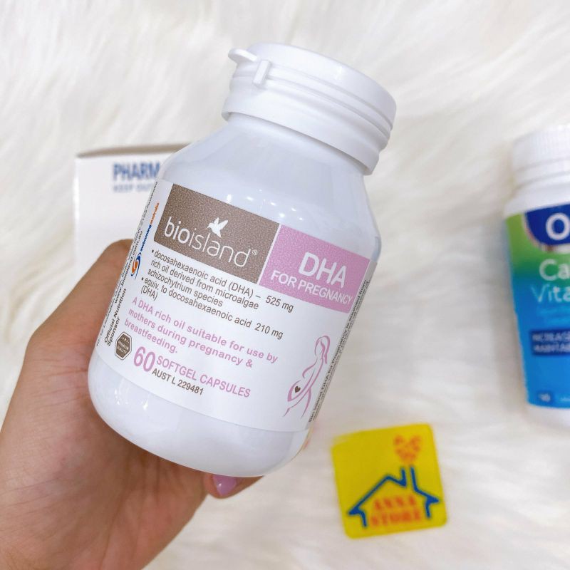 🤰🤰🤰Combo trọn bộ dinh dưỡng thai kỳ Elevit + Bio Island DHA + Ostelin Vitamin D &amp; Canxi 🤰🤰🤰