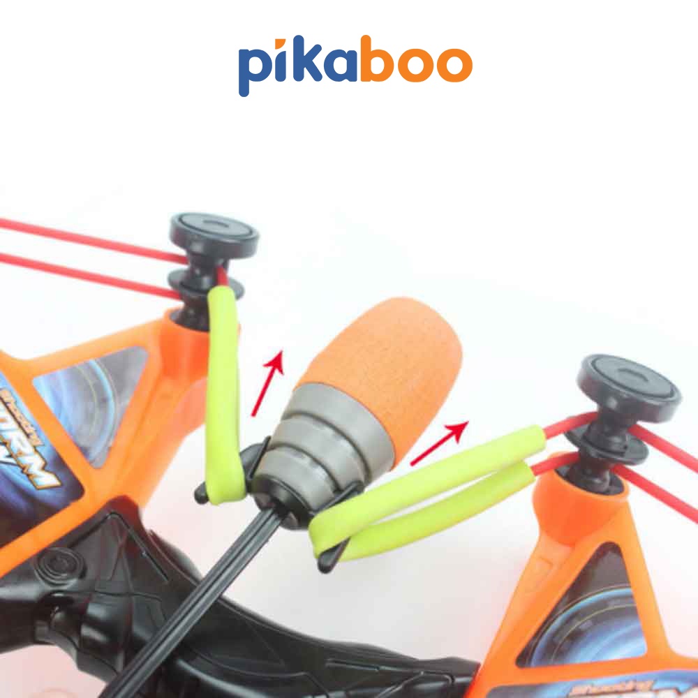 Cung tên đồ chơi cho bé Pikaboo cao cấp, đồ chơi thể thao, mũi tên dính cao su an toàn