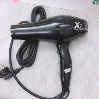  Máy sấy tóc WEALTHY  X7 Cao Cấp 2400W   Tặng kèm mỏ vịt   