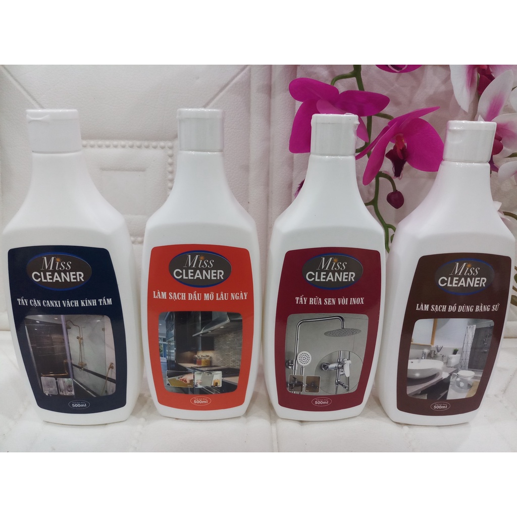 MISS CLEANER BỘ SP CAO CẤP GIÚP CHỊ EM DỌN DẸP NHÀ CỬA NHANH CHÓNG