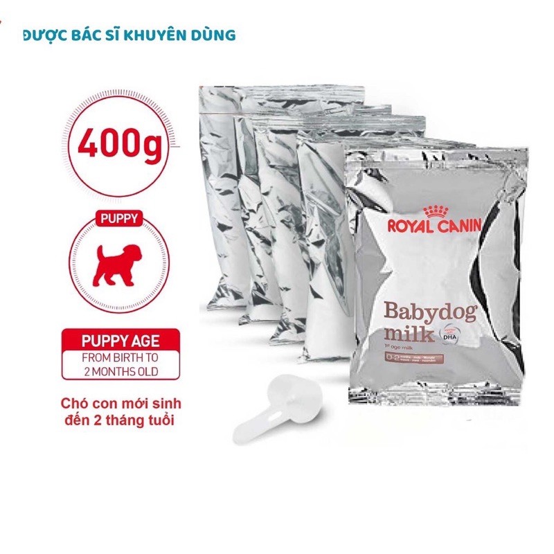 Sữa bột cho chó Royal Canin baby dog milk thùng nguyên 2kg