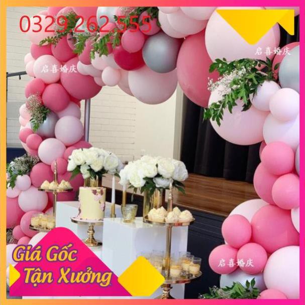 (Sale Khủng)  Set 100 quả Bóng bay nhũ hàng dầy đẹp 30cm trang trí sinh nhật , đám cưới