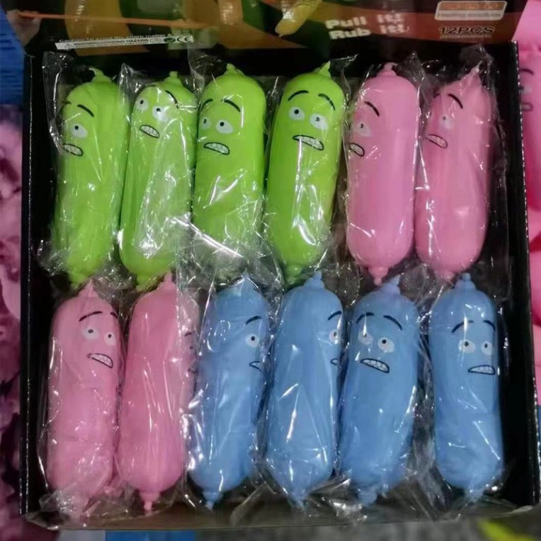 10 Loại Squishy Kéo Dài Biểu Cảm Khuôn Mặt Đáng Thương Bóp Trút Giận Xả Stress Gudetama Mochi