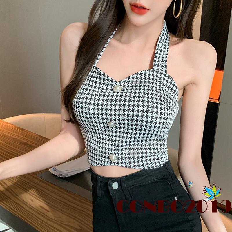 Áo nữ không tay cổ chữ V thời trang quyến rũ