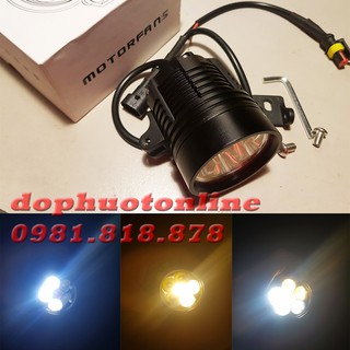 ĐÈN TRỢ SÁNG L6 MOTOFAN - 3 CHẾ ĐỘ SÁNG <DPOL>