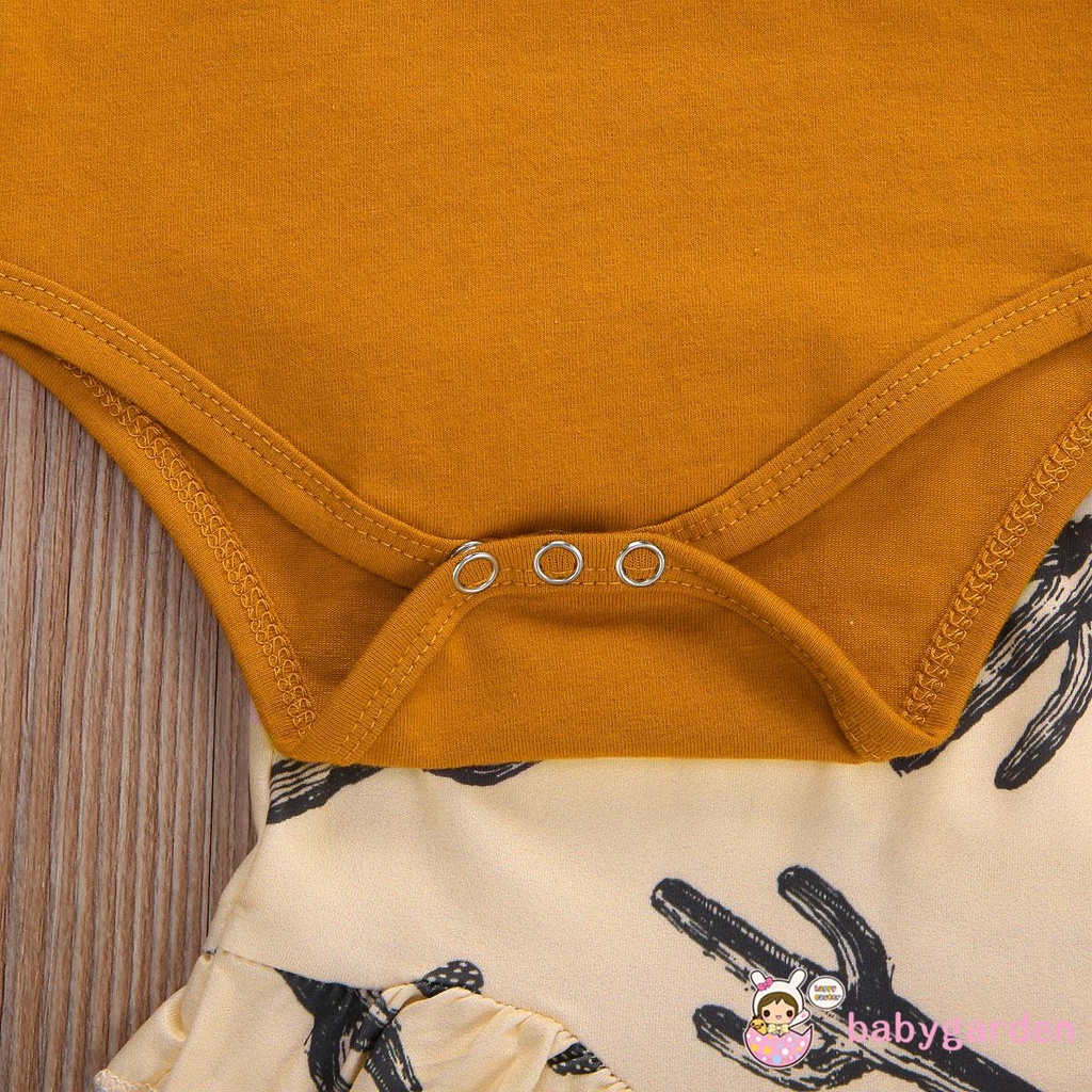 Set Áo Liền Quần &amp; Quần Short In Hoa Và Băng Đô Quấn Đầu Cho Bé Gái