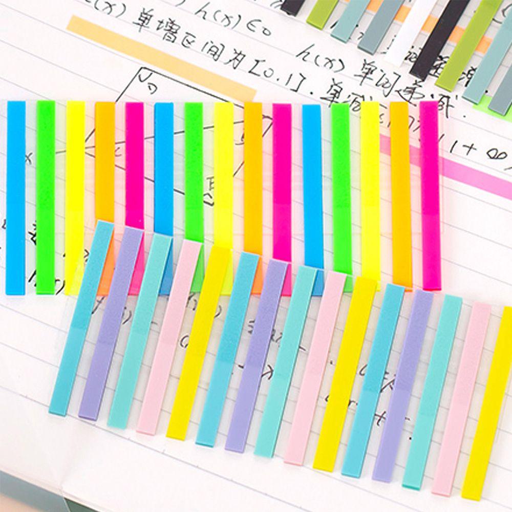 CHOOKEY Miếng Dán Dạ Quang Nhiều Màu Sắc Trang Trí Văn Phòng Phẩm