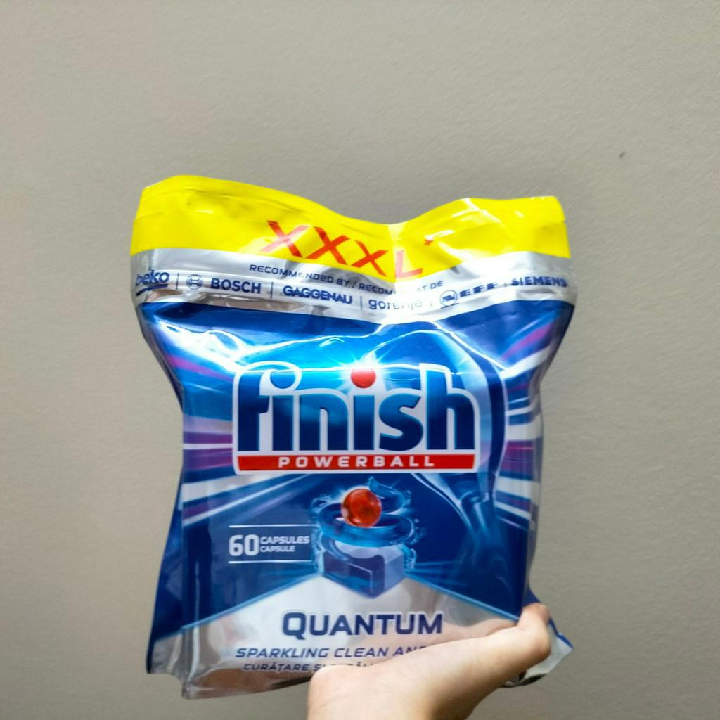 Viên rửa bát Finish Đức  - 100 viên mới nhất + Tặng viên Finish Nhật