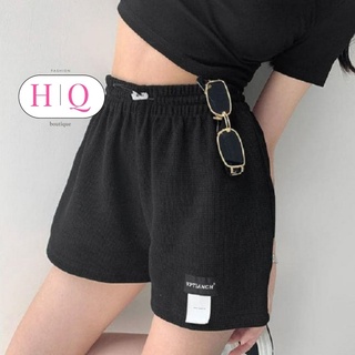 Quần short đùi nữ ITEM ngắn cạp chun chất Umi Ulzzang - HQ Fashion