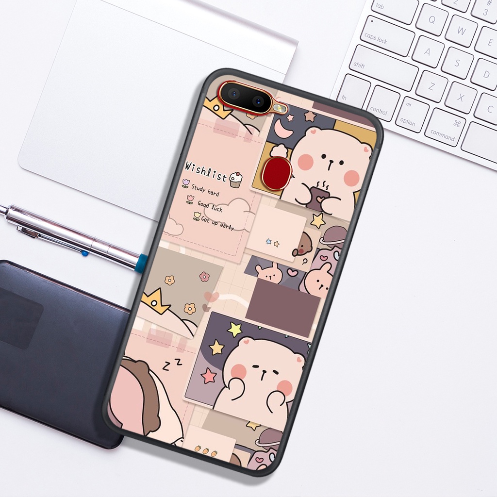 Ốp Lưng OPPO A5S - A7 - A12 - F9 , In Hình Sinh Động, Dễ Thương, Màu Sắc Cá Tính..