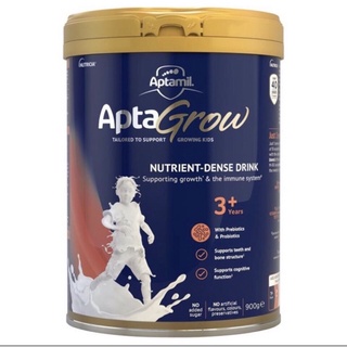 Sữa Aptamil Apta Grow 1+, 3+, 6+ Úc hộp 900g, chuẩn Pallet Air - Riobaby